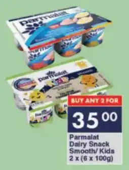 President Hyper Parmalat Dairy Snack Smooth/Kids offer