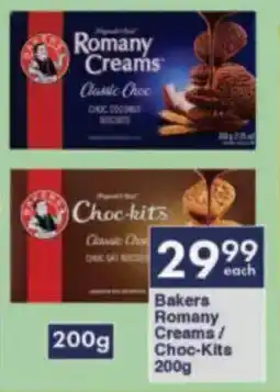 President Hyper Bakers Romany Creams/ Choc-Kits offer