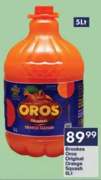 President Hyper Brookes Oros Original Orange Squash offer