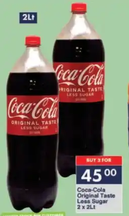 President Hyper Coca-Cola Original Taste Less Sugar offer