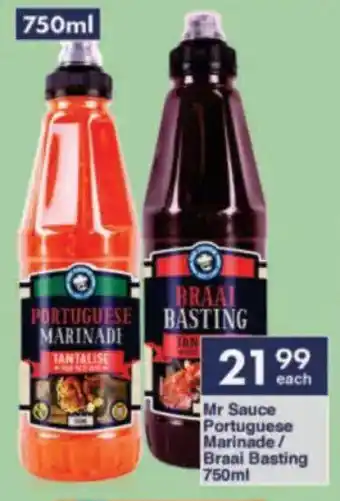 President Hyper Mr Sauce Portuguese Marinade/ Braai Basting offer