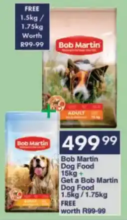 President Hyper Bob Martin Dog Food + Get a Bob Martin Dog Food FREE offer