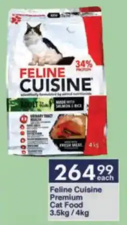 President Hyper Feline Cuisine Premium Cat Food offer