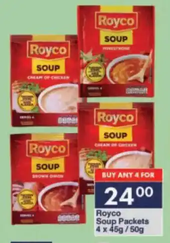 President Hyper Royco Soup Packets offer