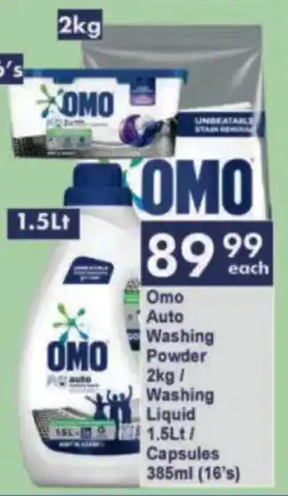 President Hyper Omo Auto Washing Powder/ Washing Liquid/ Capsules offer