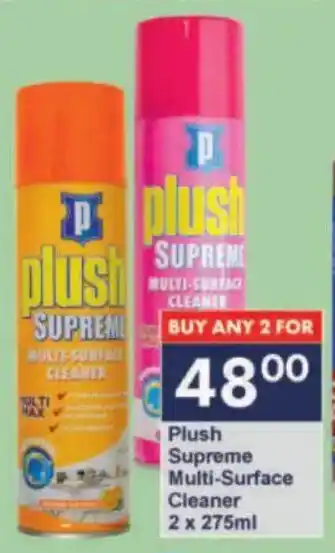 President Hyper Plush Supreme Multi-Surface Cleaner offer