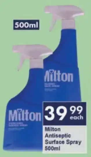 President Hyper Milton Antiseptic Surface Spray offer