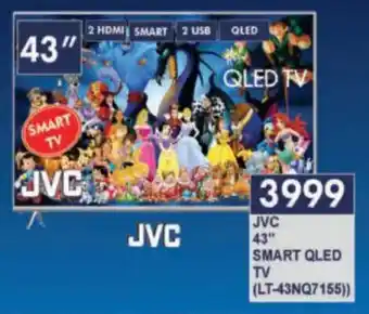 President Hyper JVC 43" Smart QLED TV offer