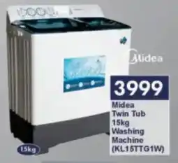 President Hyper Midea Twin Tub Washing Machine offer