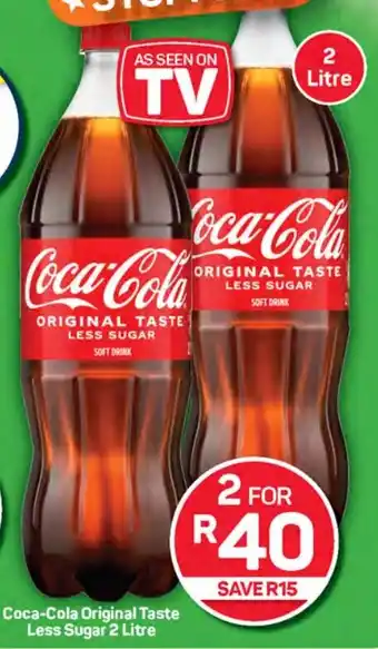 Pick n Pay Hypermarket Coca-Cola Original Taste Less Sugar offer