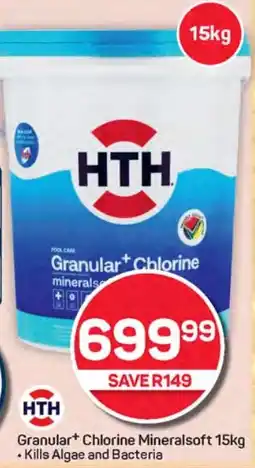 Pick n Pay Hypermarket HTH Granular+ Chlorine Mineralsoft offer