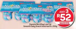 Pick n Pay Hypermarket Danone NutriDay Low Fat Smooth Dairy Snack Assorted offer