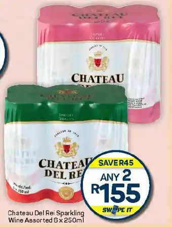 Pick n Pay Hypermarket Chateau Del Rei Sparkling Wine Assorted offer