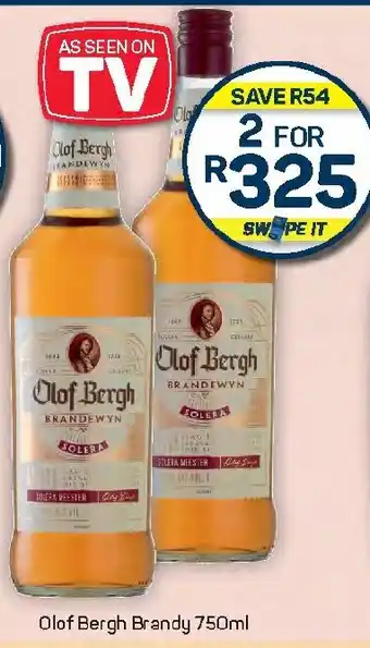 Pick n Pay Hypermarket Olof Bergh Brandy offer