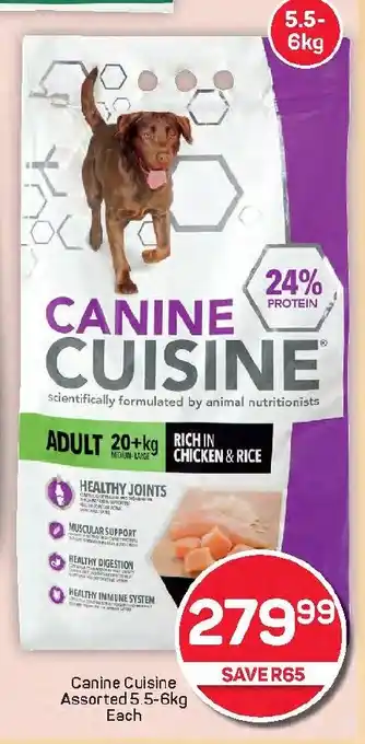 Pick n Pay Hypermarket Canine Cuisine Assorted offer