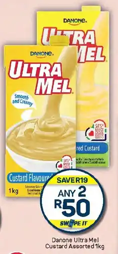 Pick n Pay Hypermarket Danone Ultra Mel Custard Assorted offer