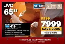 HiFi Corp JVC 65-inch QLED Smart TV-LT65NQ7115 offer