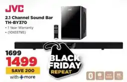 HiFi Corp JVC 2.1 Channel Sound Bar TH-BY370 offer