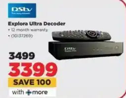 HiFi Corp DStv Explora Ultra Decoder offer