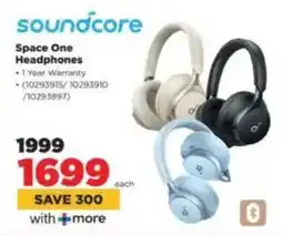 HiFi Corp Soundcore Space One Headphones offer