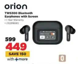 HiFi Corp Orion TWS300 Bluetooth Earphones with Screen offer