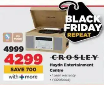 HiFi Corp CROSLEY Haydn Entertainment Centre offer