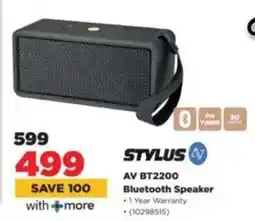 HiFi Corp STYLUS AV BT2200 Bluetooth Speaker offer