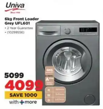 HiFi Corp Univa Front Loader Grey UFL601 offer