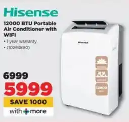 HiFi Corp Hisense 12000 BTU Portable Air Conditioner with WIFI offer