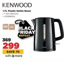 HiFi Corp KENWOOD Plastic Kettle Black offer