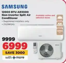 HiFi Corp SAMSUNG 12000 BTU AR3000 Non-Inverter Split Air Conditioner offer