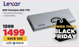 HiFi Corp Lexar E6P Portable SSD 1TB offer