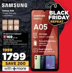 HiFi Corp SAMSUNG Galaxy A05 offer