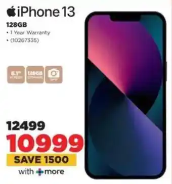 HiFi Corp iPhone 13 128GB offer