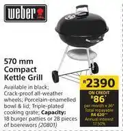 Builders Warehouse Weber 570 Compact Kettle Grill offer