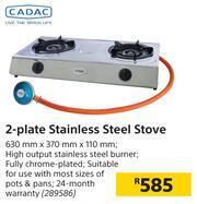 Builders Warehouse Cadac 2 Plate Stainless Steel Stove offer