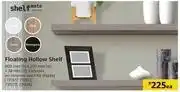 Builders Warehouse Shelf Mate Floating Hollow Shelf 600mm H x 250mm W x 38mm D-Each offer
