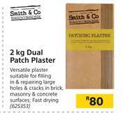Builders Warehouse Smith & Co 2kg Dual Patch Plaster offer
