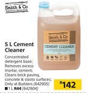 Builders Warehouse Smith & Co 5Ltr Cement Cleaner offer
