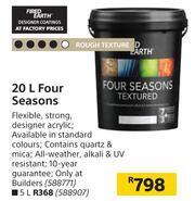 Builders Warehouse Fired Earth 20L Four Seasons offer