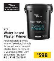 Builders Warehouse Fired Earth 20Ltr Water Based Plaster Primer offer