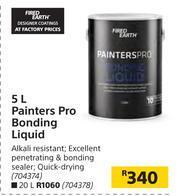 Builders Warehouse Fired Earth 5Ltr Painters Pro Bonding Liquid offer