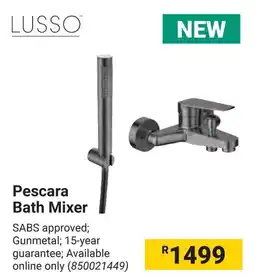 Builders Warehouse LUSSO Pescara Bath Mixer offer