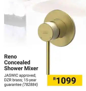 Builders Warehouse LUSSO Reno Concealed Shower Mixer offer