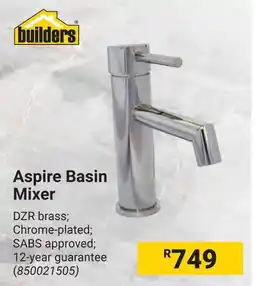 Builders Warehouse Aspire Basin Mixer offer