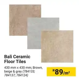 Builders Warehouse Bali Ceramic Floor Tiles offer