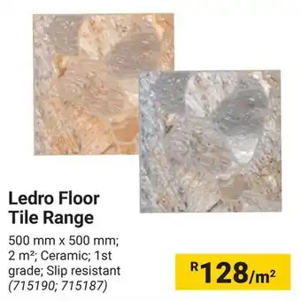 Builders Warehouse Ledro Floor Tile Range offer