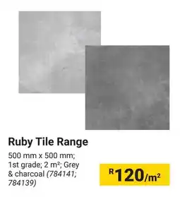 Builders Warehouse Ruby Tile Range offer