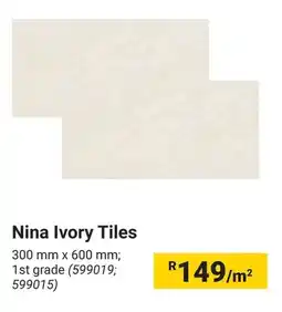 Builders Warehouse Nina Ivory Tiles offer