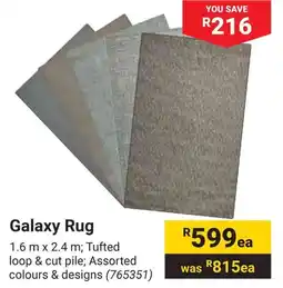 Builders Warehouse Galaxy Rug offer